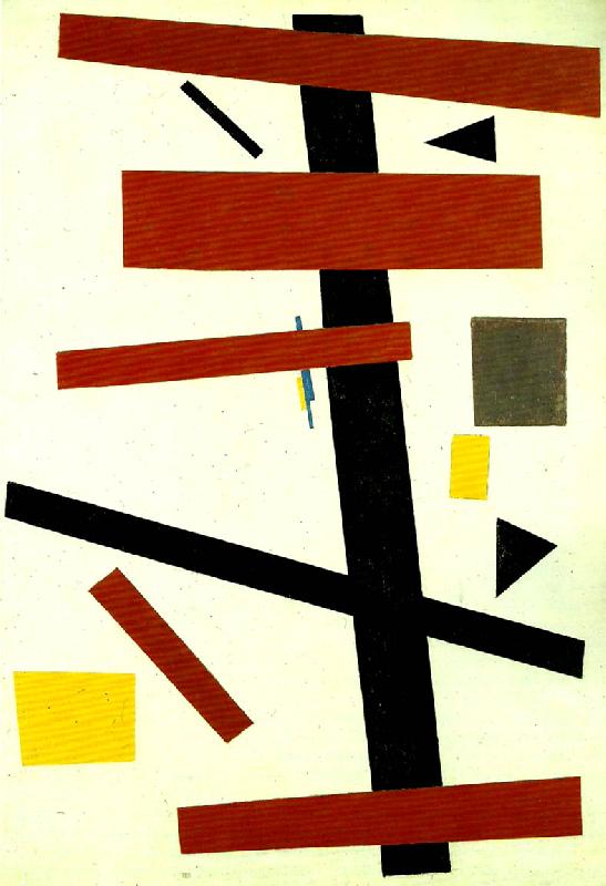 Kazimir Malevich suprematism oil painting image